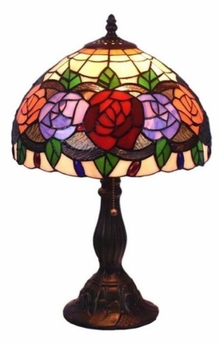 Atreus Tiffany Style 18" Table Lamp - Lot 261