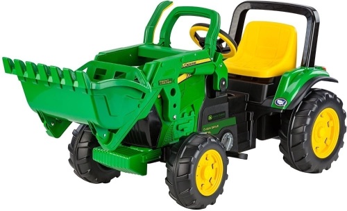 Peg Perego John Deere Ride On Chain Drive Front Loader with Pedal  - Lot 58