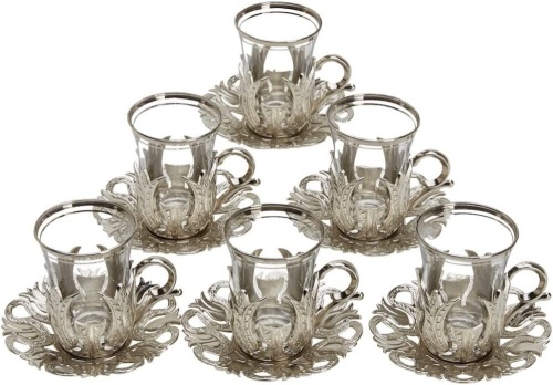 Turkish Tea Set for 6 - Lot 10