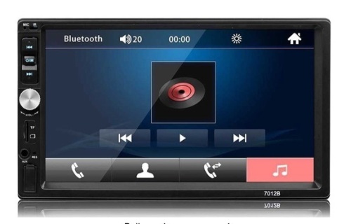 HD 7inch Car Radio Stereo Bluetooth MP4 MP5 USB Player Touchscreen - Lot 196