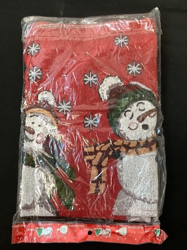 Lot of (11) Snowman Table Runners 70"x12" - Lot 234