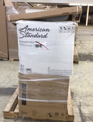 Uninspected Customer Return Liquidation Salvage Pallet, Bathroom Fixtures - Lot 261