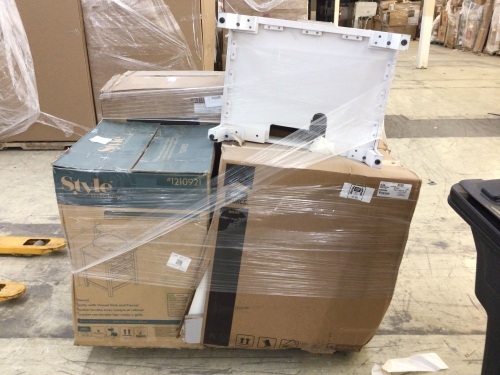 Uninspected Customer Return Liquidation Salvage Pallet, Bathroom Fixtures - Lot 271