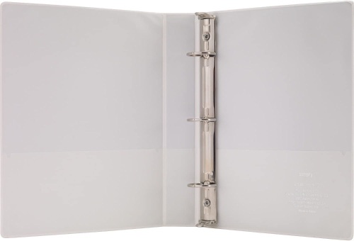 Case of 12 Staples Simply Round 3-Ring View Binders 5x8 - Lot 378