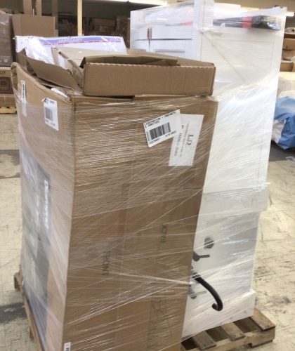 Uninspected Customer Return Liquidation Salvage Pallet, Bathroom Fixtures - Lot 476