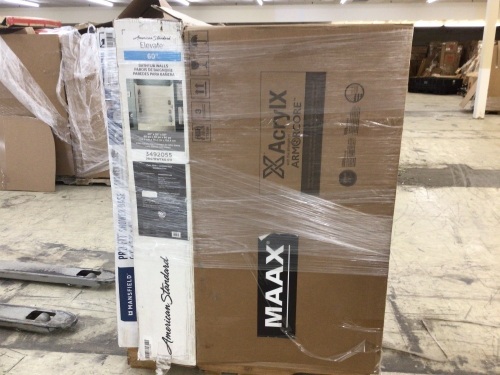 Uninspected Customer Return Liquidation Salvage Pallet, Bathroom Fixtures - Lot 499
