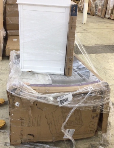 Uninspected Customer Return Liquidation Salvage Pallet, Bathroom Fixtures - Lot 527