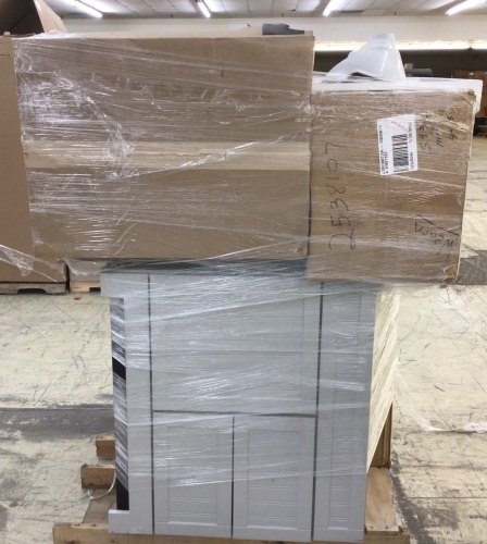 Uninspected Customer Return Liquidation Salvage Pallet, Bathroom Fixtures - Lot 563