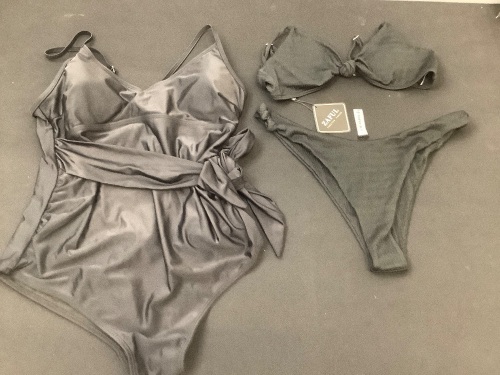 Swimsuit & Bikini, Both M - Lot 363