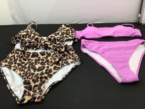 Lot of (2) Swimsuits, Both L - Lot 496
