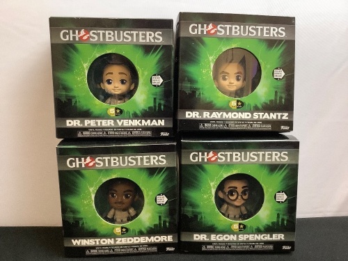 Lot of (4) Funko Ghostbusters Figures - Lot 38