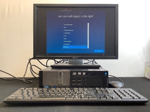 Dell OptiPlex 790 Core i3 Windows 7 Computer w/ Monitor, Keyboard & Mouse - Lot 61