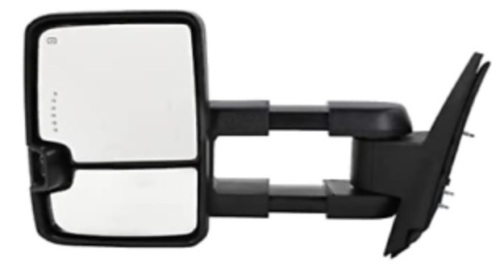 Set of 2 Towing Mirrors Replacement for 07-14 Chevy GMC Select Models - Lot 195
