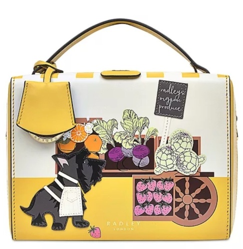 Radley London Women's Lovely Jubbly Small Leather Grab Satchel Bag - Lot 586