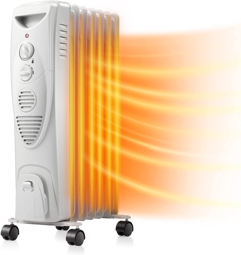 1500W Oil Filled Radiator Heater - Lot 81