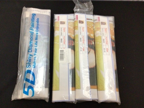 Lot of (5) Diamond Painting Kits - Lot 565