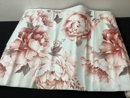 Lot of (5) Rolls of Floral Wallpaper - Lot 305