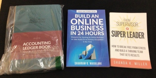 Lot of (3) Books - Business Related - Lot 337