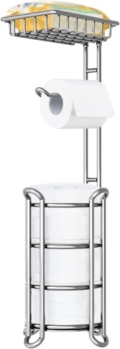 Toilet Paper Holder, Chrome - Lot 530