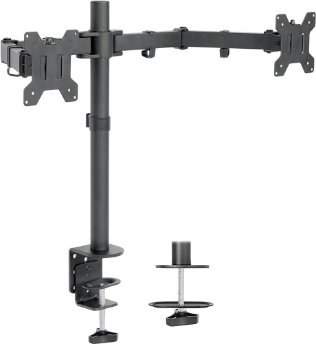 VIVO Dual Monitor Desk Mount - Lot 474