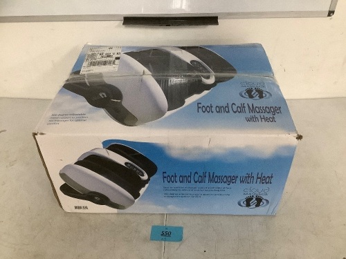 Cloud Foot and Calf Massager - Lot 550