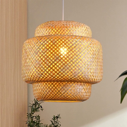 Karjearl Bamboo Pendant Light - Lot 1206