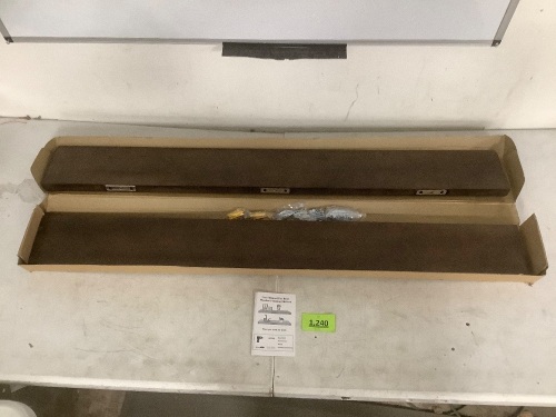 Set of 2 Wooden Floating Shelves - Lot 1240