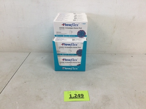 Box of 17 Flowflex Covid-19 Home Tests - Lot 1249