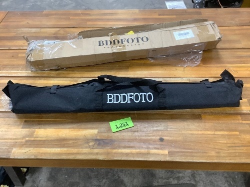 BDDFOTO 6.5x10ft Back Drop Stand - Lot 1251