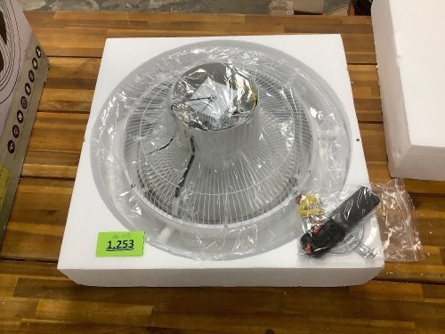 Led Ceiling Fan - Lot 1253