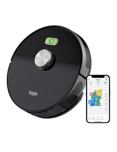 Hyggie Robot Vacuum with LIDAR Mapping Technology - Lot 1272