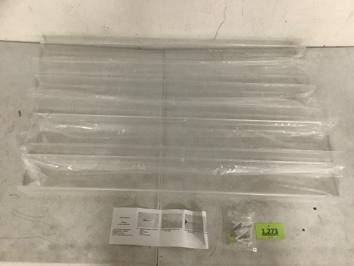 Set of 4 36in Acrylic Floating Shelves - Lot 1273