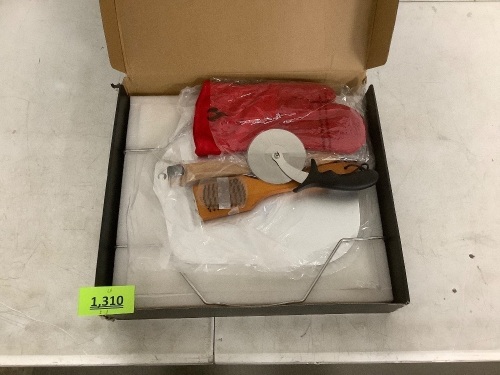 Fire And Oak Pizza Stone - Lot 1310
