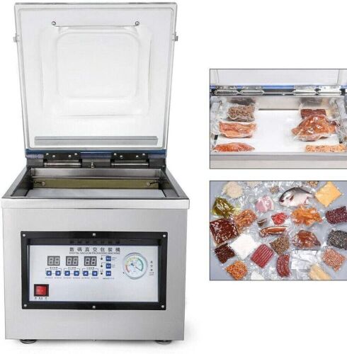 300W Commercial Kitchen Food Chamber Vacuum Sealer 110V/60Hz Stainless Steel  - Lot 75