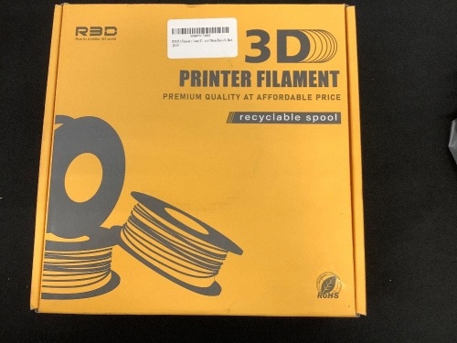 RBD 3D Printer Filament, PLA 1.75mm - Lot 159