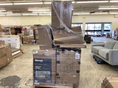 Uninspected Liquidated Customer Return Salvage Pallet - Bathroom Fixtures - Lot 210