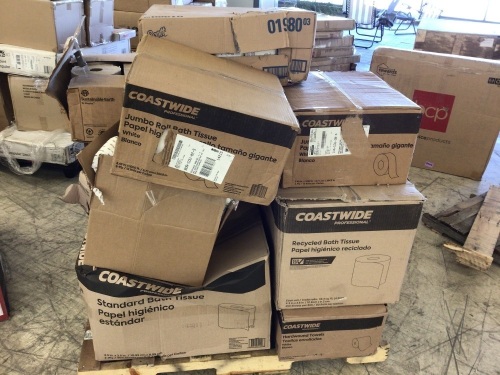Pallet of Assorted Bath Tissue - Lot 324