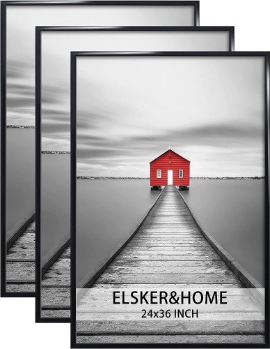 ELSKER & HOME 24x36 Poster Frame 3 Pack - Lot 338