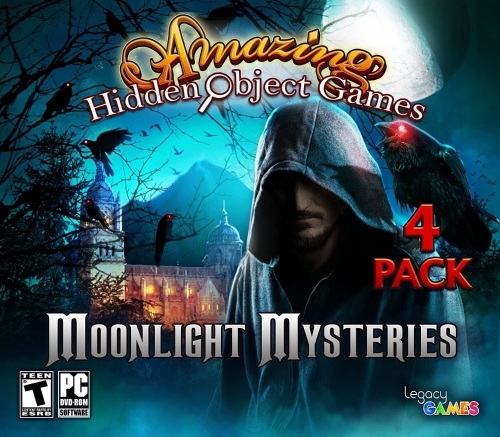 Moonlight Mysteries: Amazing Hidden Object Games (4 Pack) - Lot 497