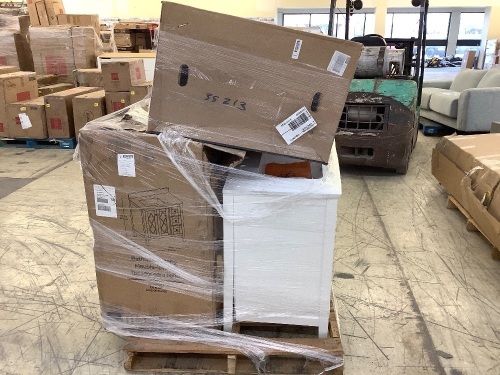 Uninspected Liquidated Customer Return Salvage Pallet - Bathroom Fixtures - Lot 587