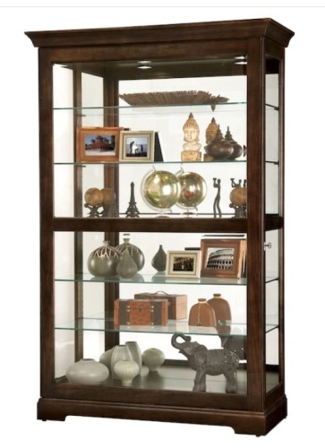 Howard Miller Curio Cabinet, Damaged - Lot 601
