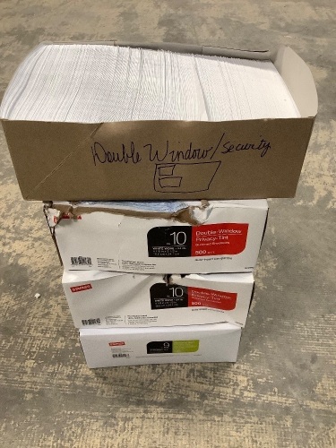 4 Boxes of Assorted Envelopes - Lot 243
