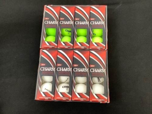 Lot of (2) Boxes of Charm Golf Balls - Lot 299