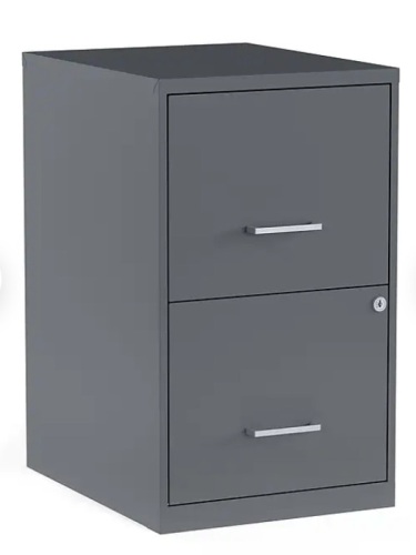 Staples 2-Drawer Light Duty Vertical File Cabinet - Lot 70
