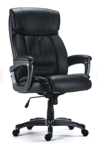 Staples Lockland Ergonomic Leather Managers Big & Tall Chair - Lot 54
