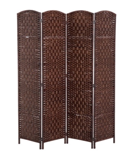 Freestanding 4 Panel Folding Room Divider - Lot 185