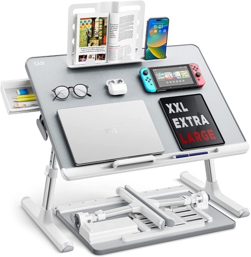 SAIJI Adjustable Laptop Stand for Bed - Lot 184
