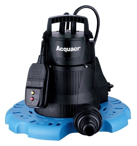 Acquaer Submersible Pool Cover Pump, 1/4 HP, Model# PCP025 - Lot 71