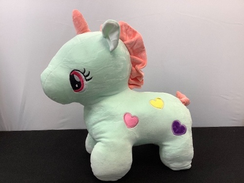Unicorn Plush Animal - Lot 448