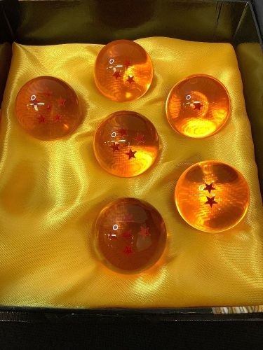 DragonBall Z Crystal Ball Set, 1 Missing - Lot 493